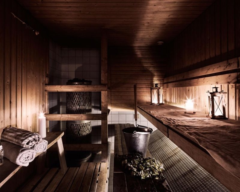 A sauna session can help you relax, according to people in Finland