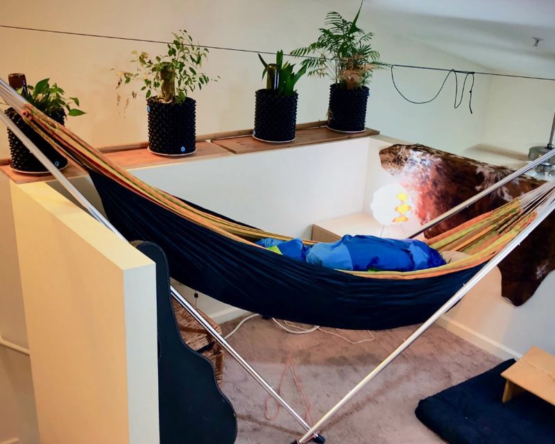 Hammocks are supposedly considered legitimate sleeping options in some of the Americas